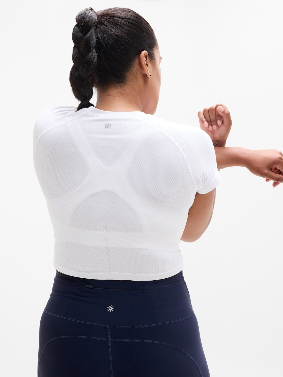 Momentum Flex Crop Tee