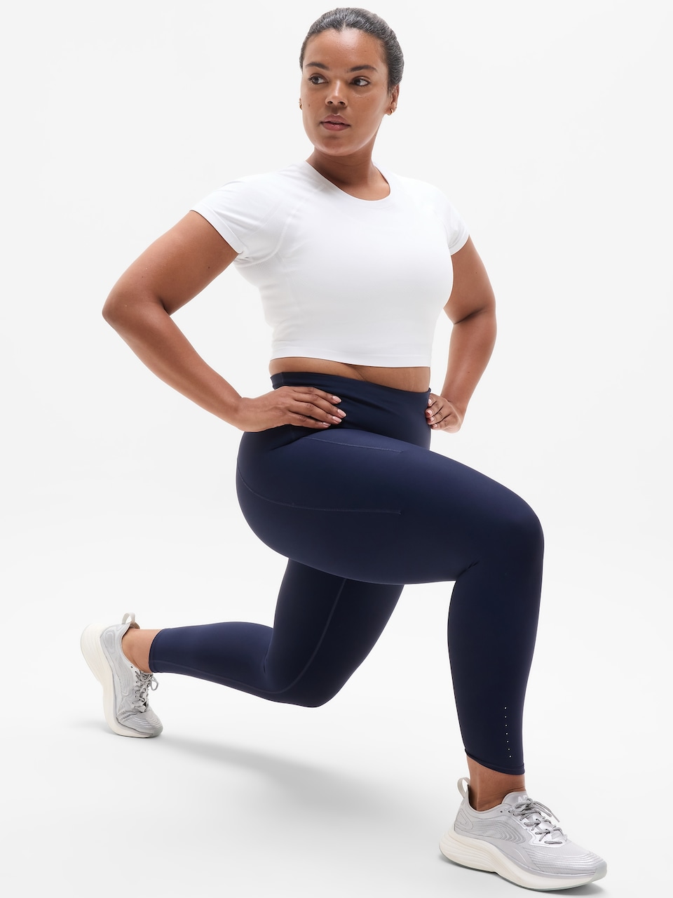 Momentum Flex Crop Tee
