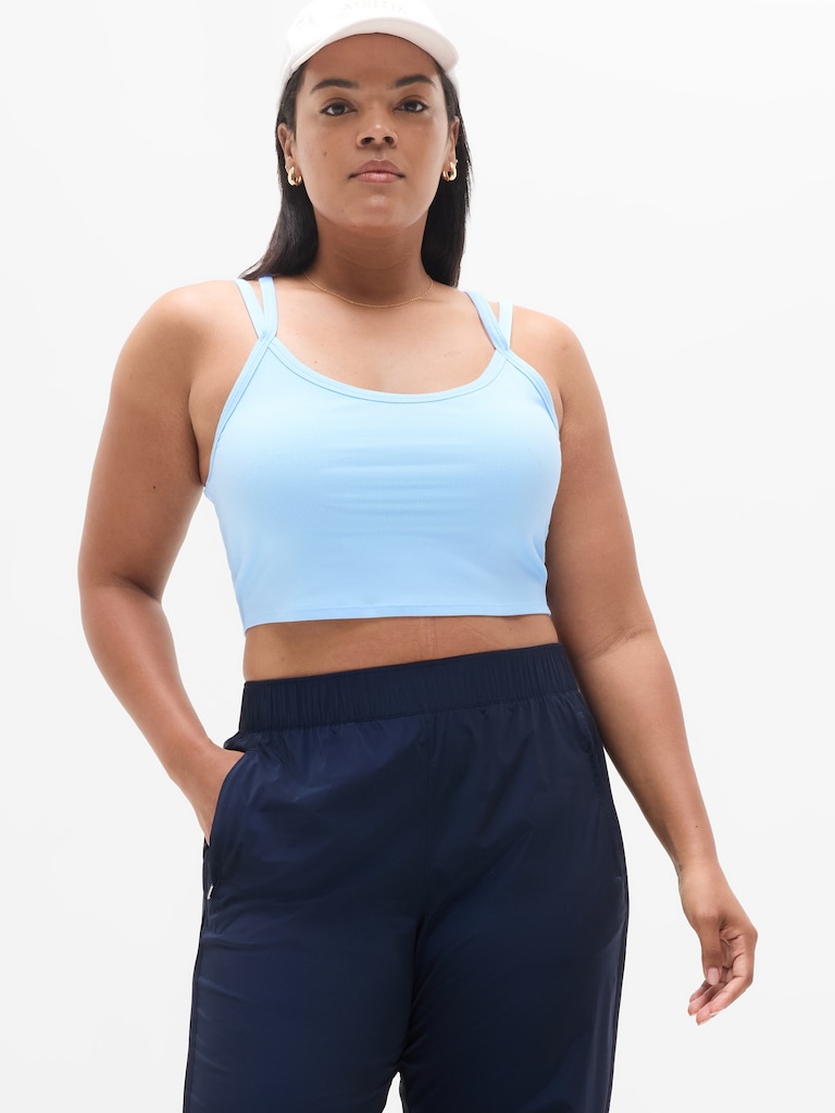 Signature Rib Double Strap Tank