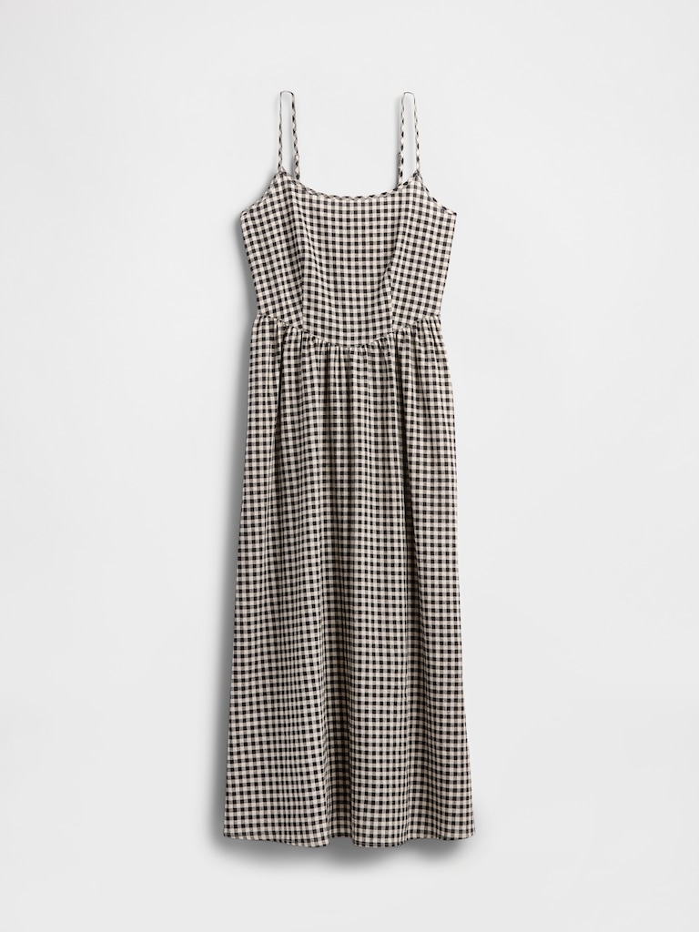 Drop-Waist Maxi Dress