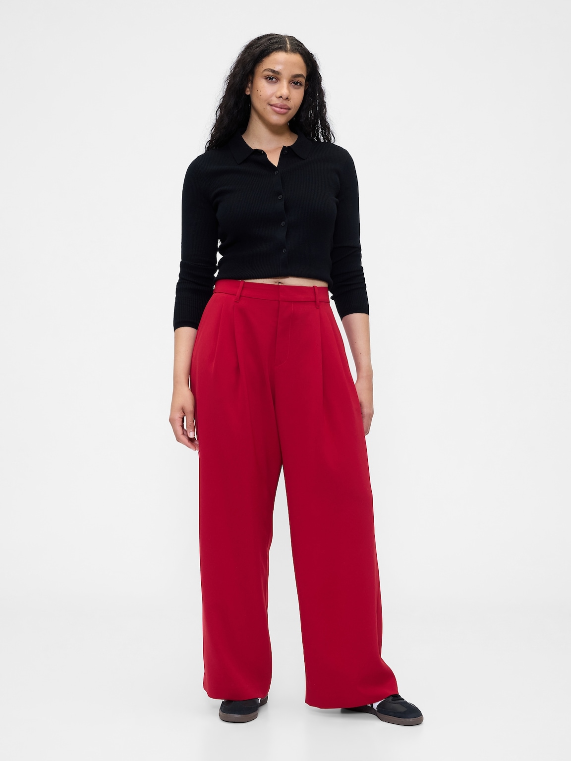 365 High Rise Pleated Trousers