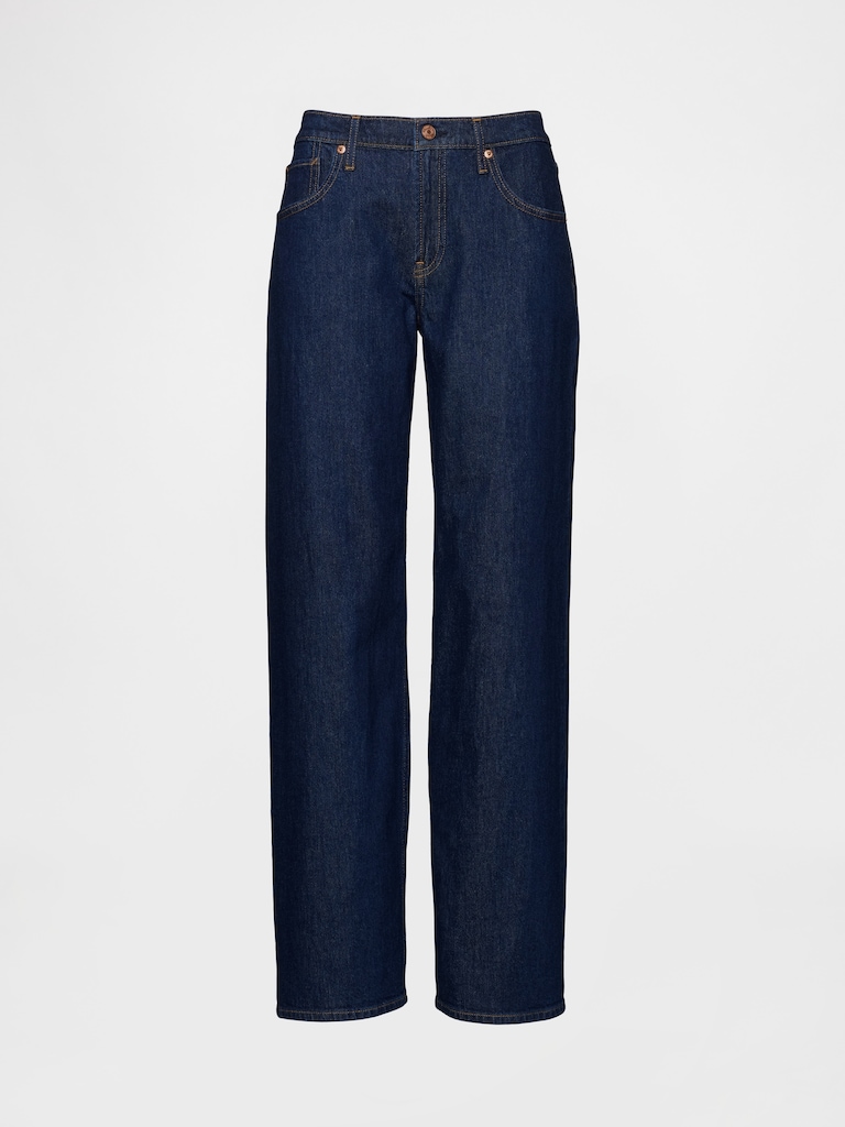 Low Rise '90s Loose Jeans