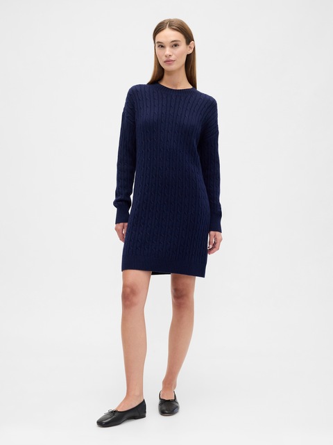 knee length dresses for ladies Girls Sweatshirt Dress Black / 4 main image 1