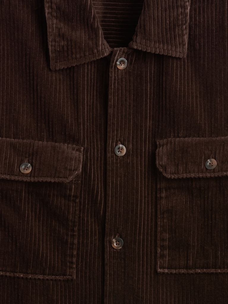Relaxed Corduroy Overshirt