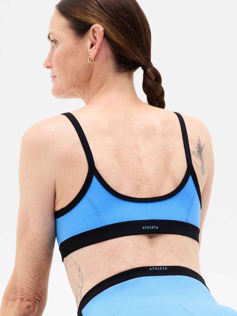 Square Neck Bra A-C