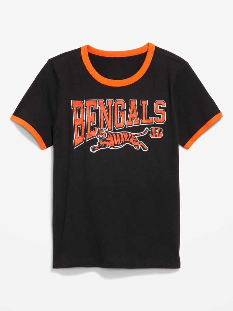 Cincinnati Bengals EveryWear Crew-Neck Ringer T-Shirt