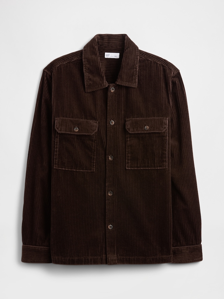 Relaxed Corduroy Overshirt