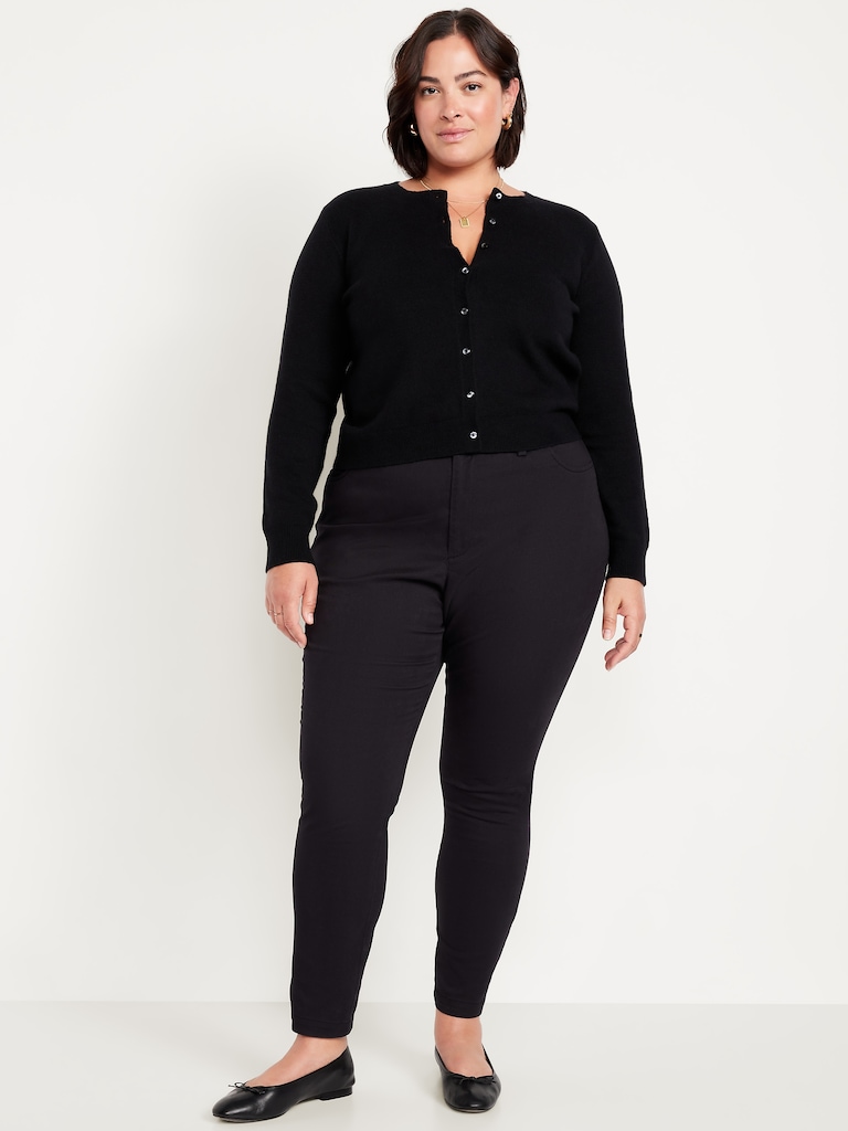 High-Waisted Uniform Skinny Pants