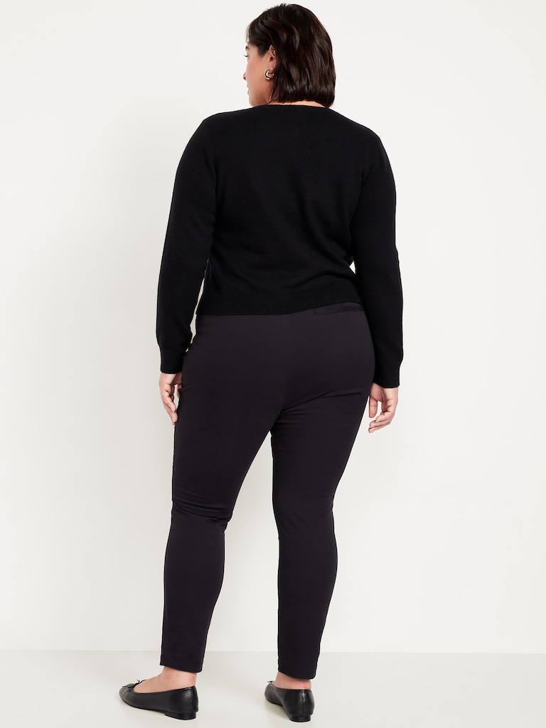 High-Waisted Uniform Skinny Pants