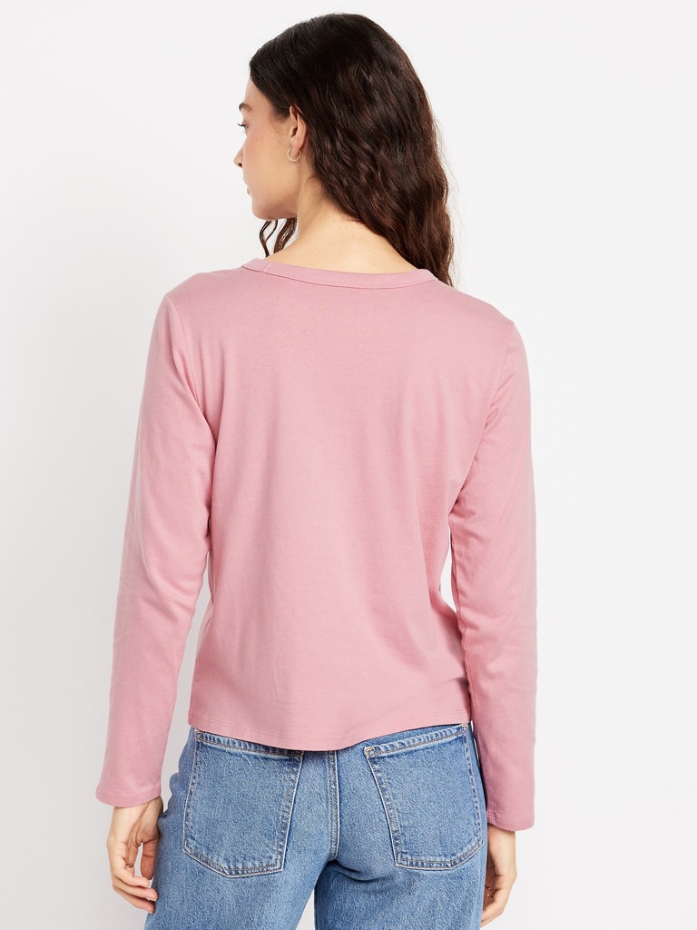 T-shirt passe-partout à manches longues
