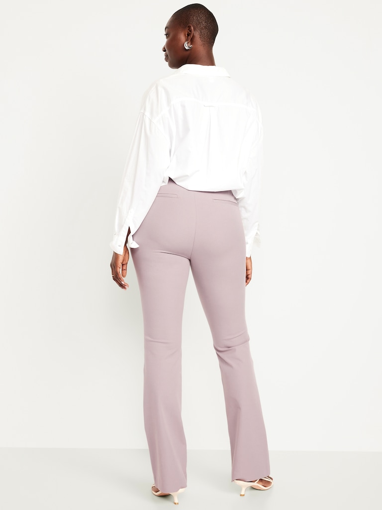 High-Waisted Pixie Flare Pants