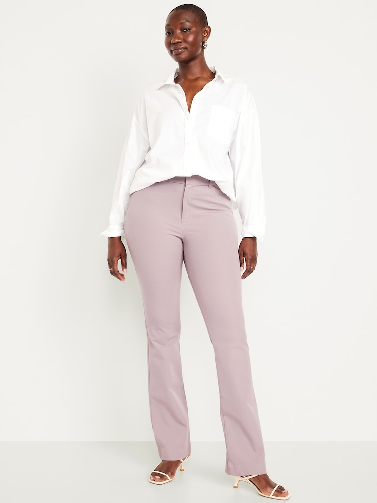 High-Waisted Pixie Flare Pants