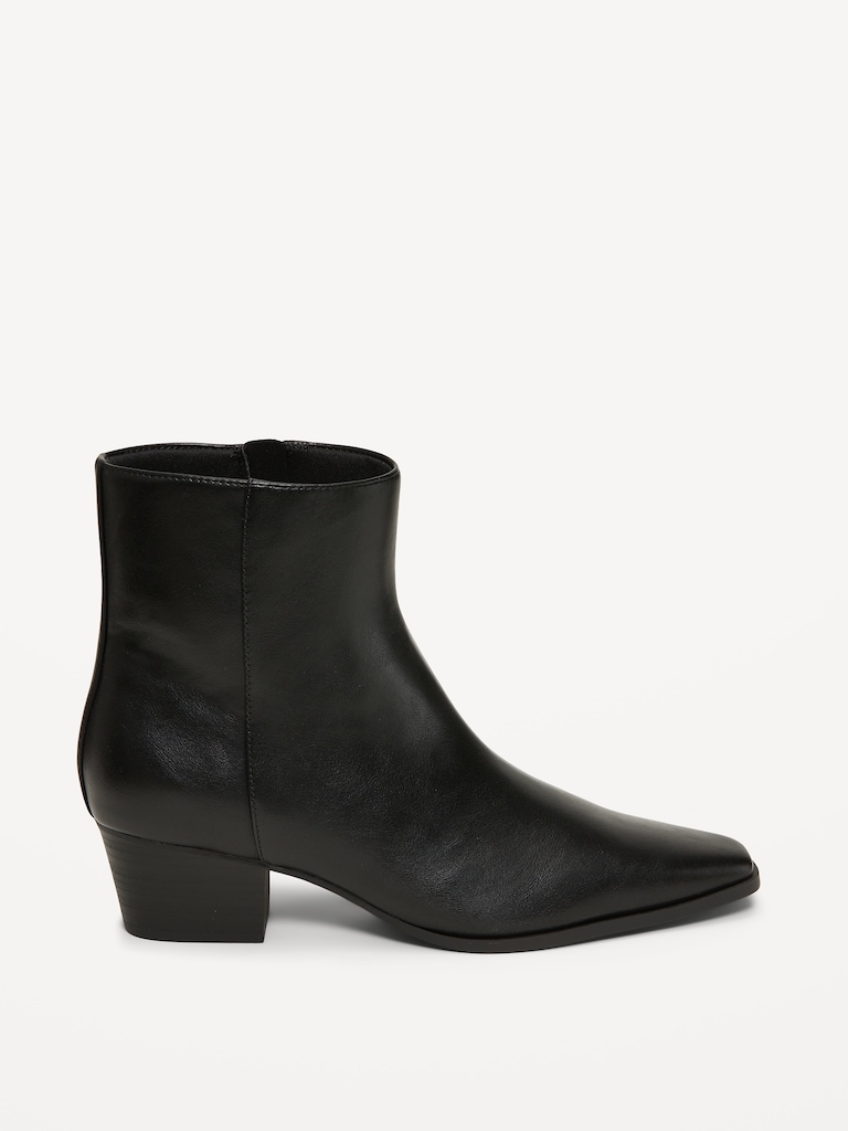 Low-Heel Booties for Women