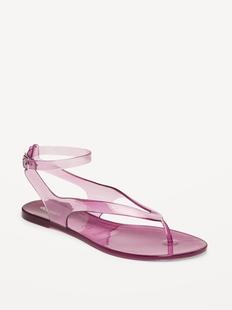 Flip-Flop Jelly Sandals for Women
