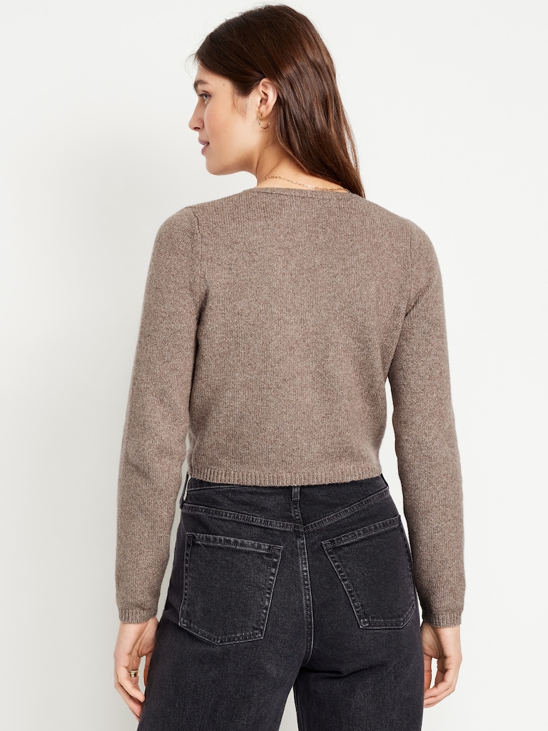 SoSoft Twist-Front Sweater