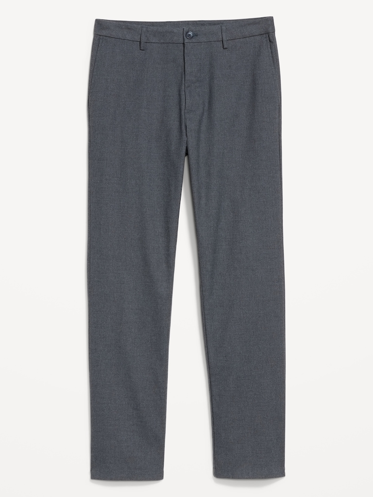 90's Straight Textured Trouser Pants