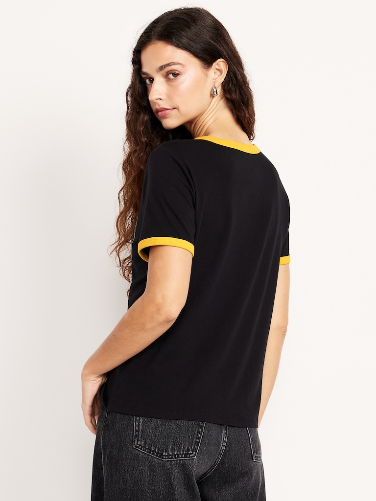 Pittsburgh Steelers EveryWear Crew-Neck Ringer T-Shirt