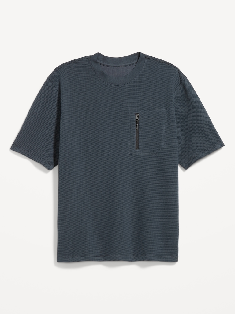 Oversized Tech Waffle T-Shirt