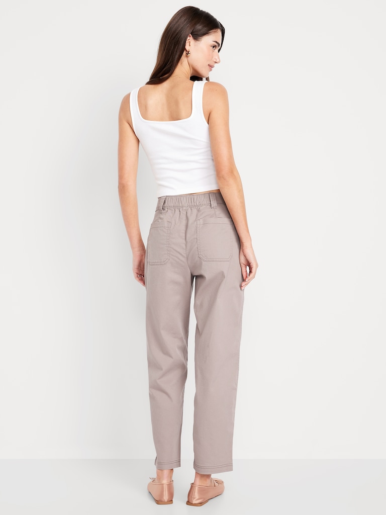 High-Waisted OGC Chino Tapered Straight Pants