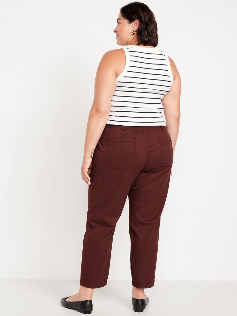 High-Waisted OGC Chino Tapered Straight Pants