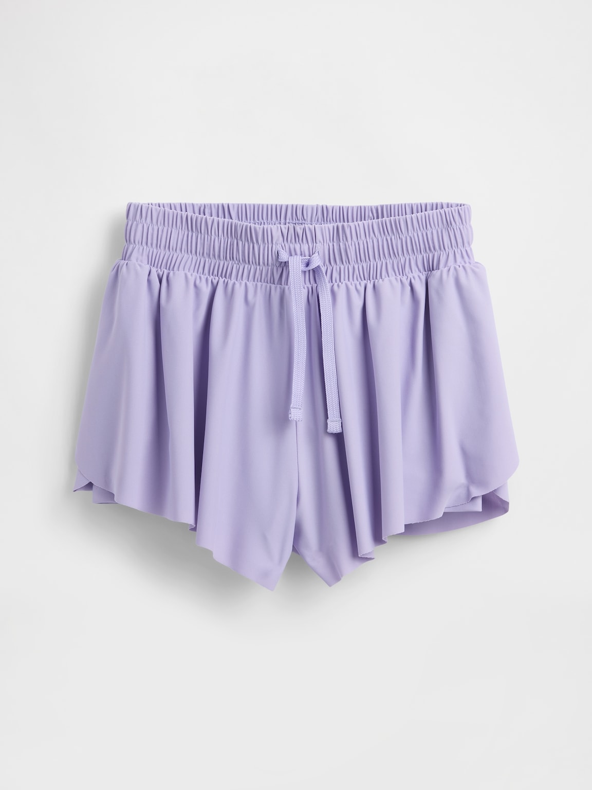 Kids Butterfly-Hem Run Shorts