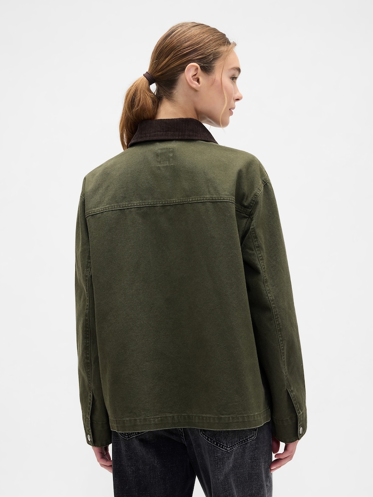 Relaxed Canvas Barn Jacket