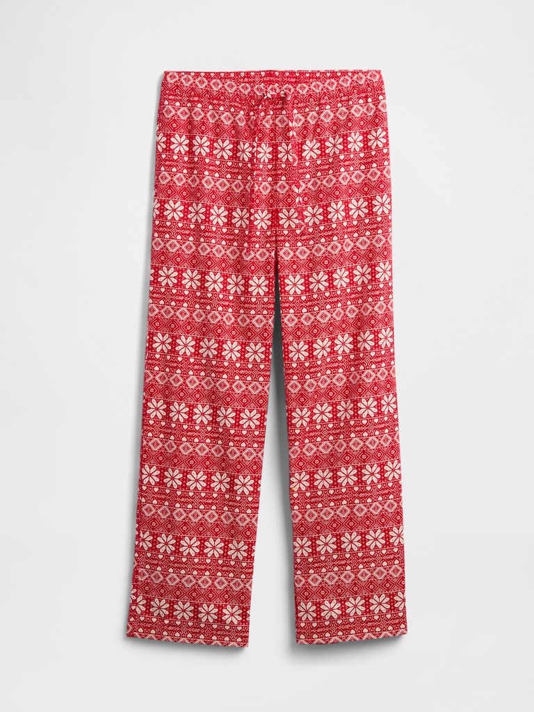 Flannel Pull-On PJ Pants