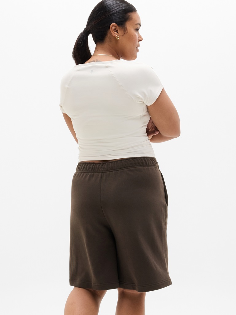 Terry Mid Rise Bermuda 10" Short