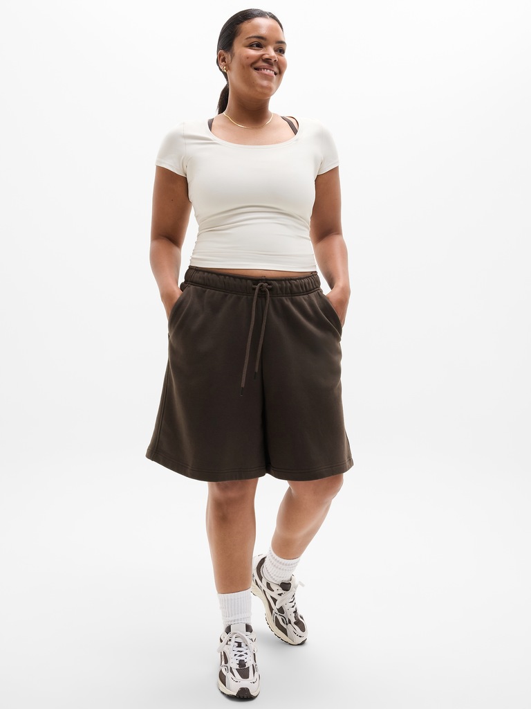 Terry Mid Rise Bermuda 10" Short