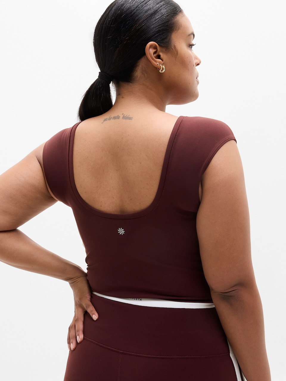 Transcend Scoop Back Tee
