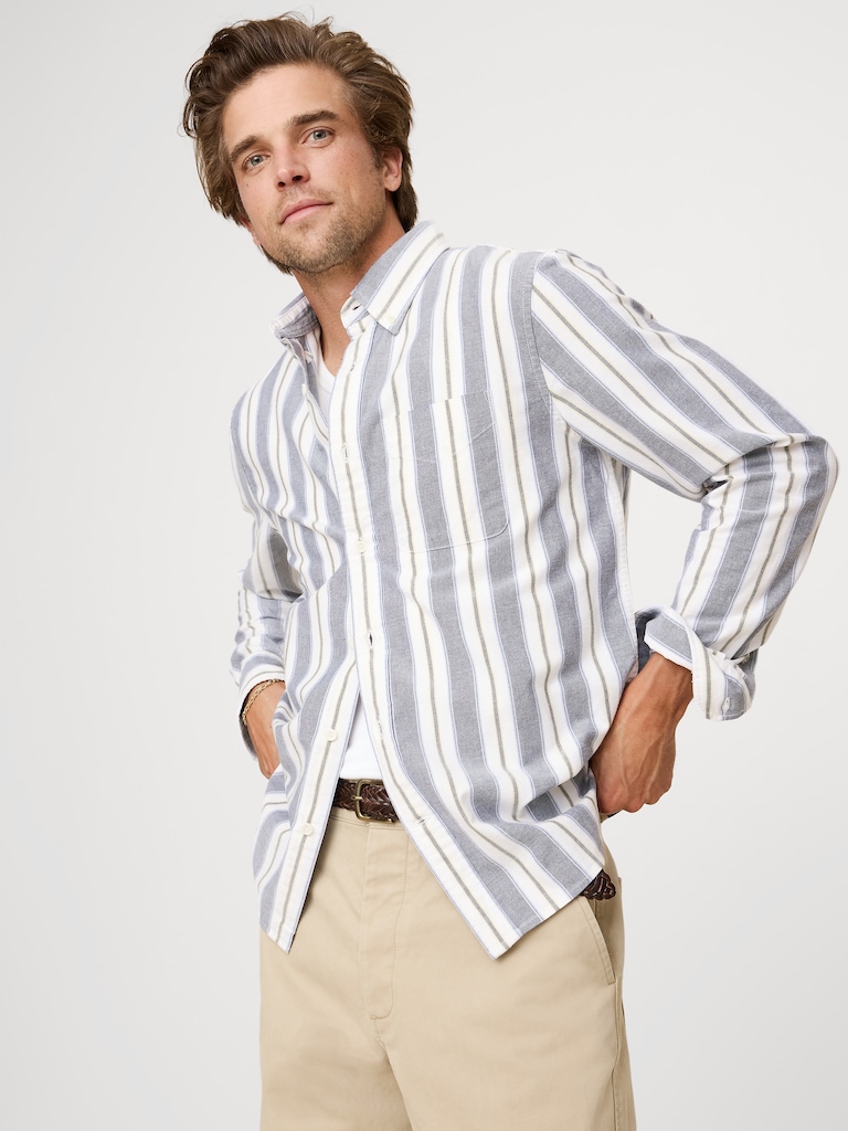 Standard-Fit Oxford Shirt