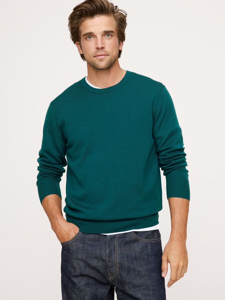 Merino Crew-Neck Sweater