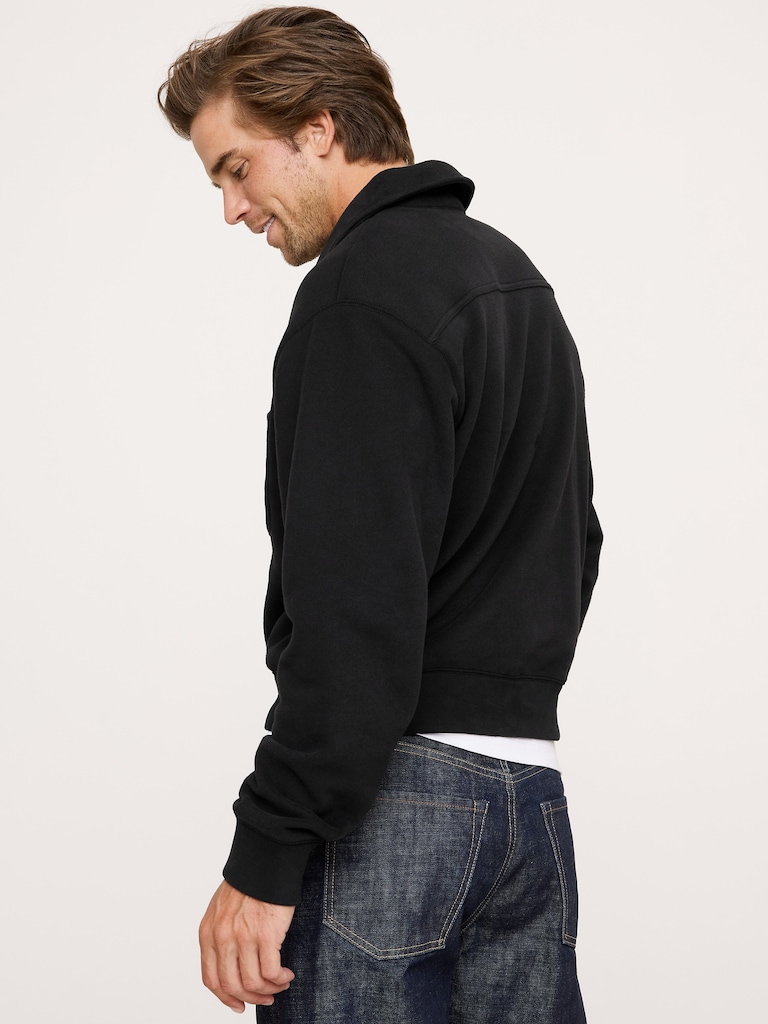 Fleece Zip Sweatshirt