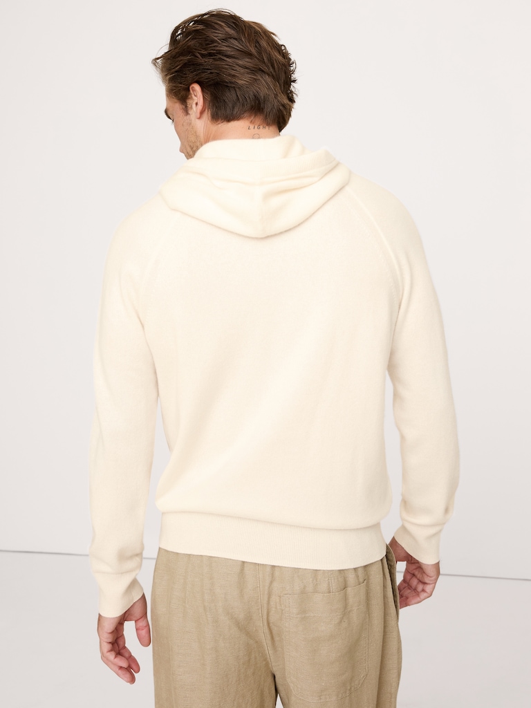 Cashmere Sweater Hoodie