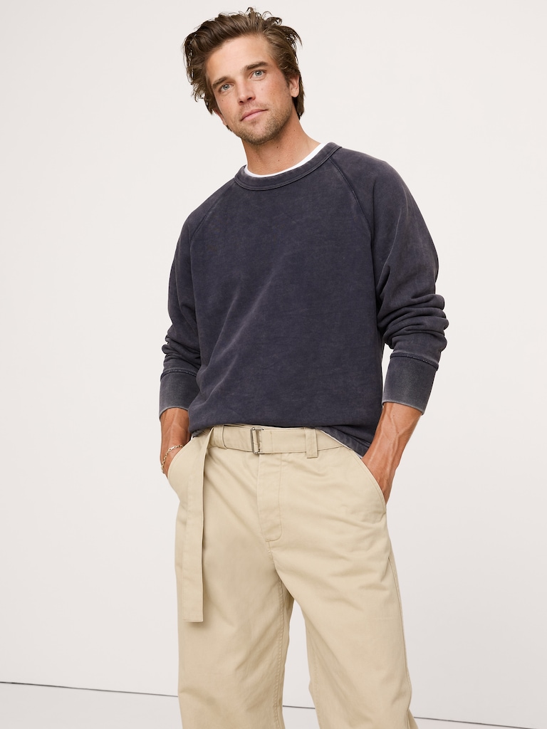 Boxy Terry Sweatshirt