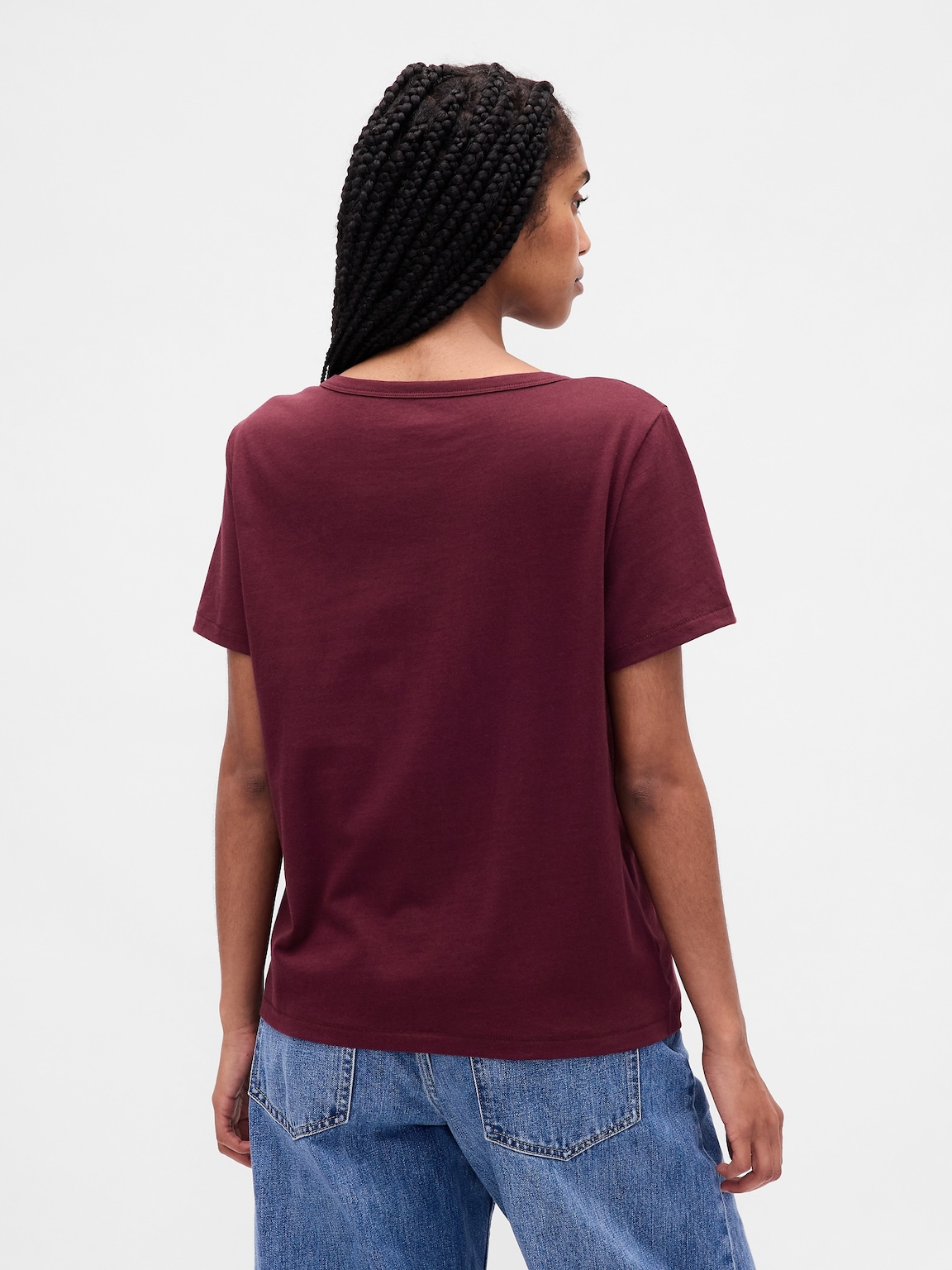 Organic Cotton VintageSoft V-Neck T-Shirt