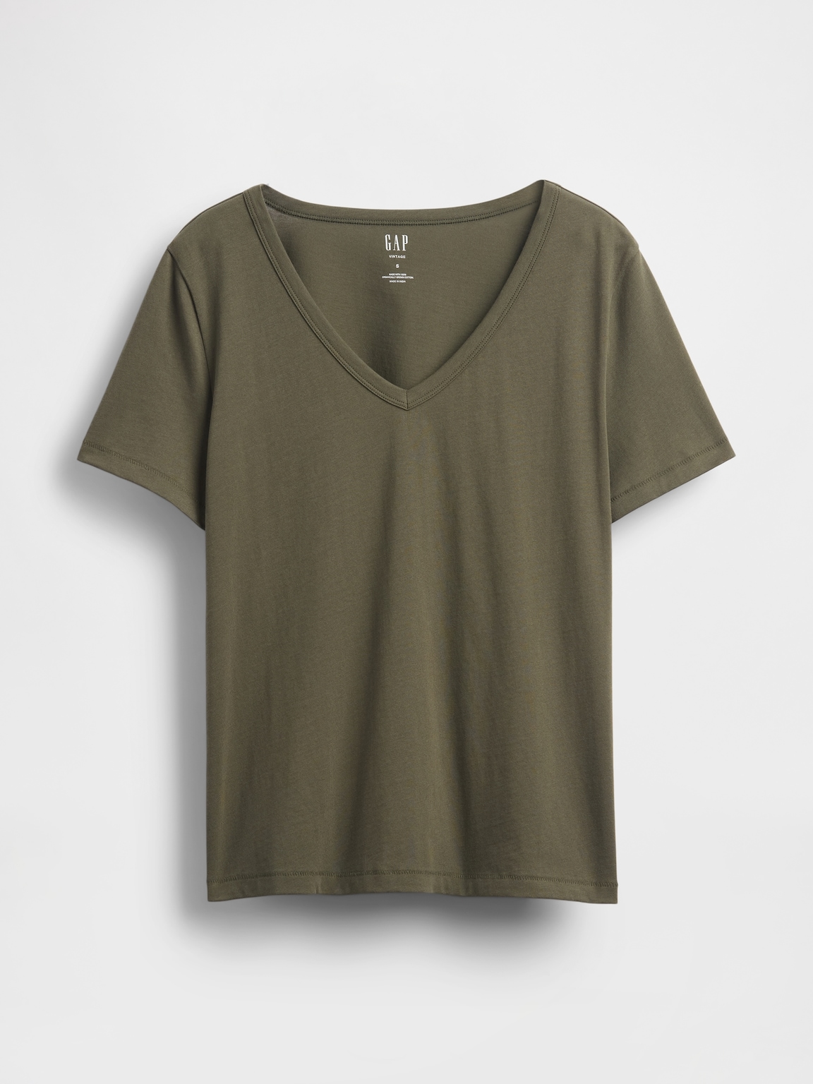 Organic Cotton VintageSoft V-Neck T-Shirt
