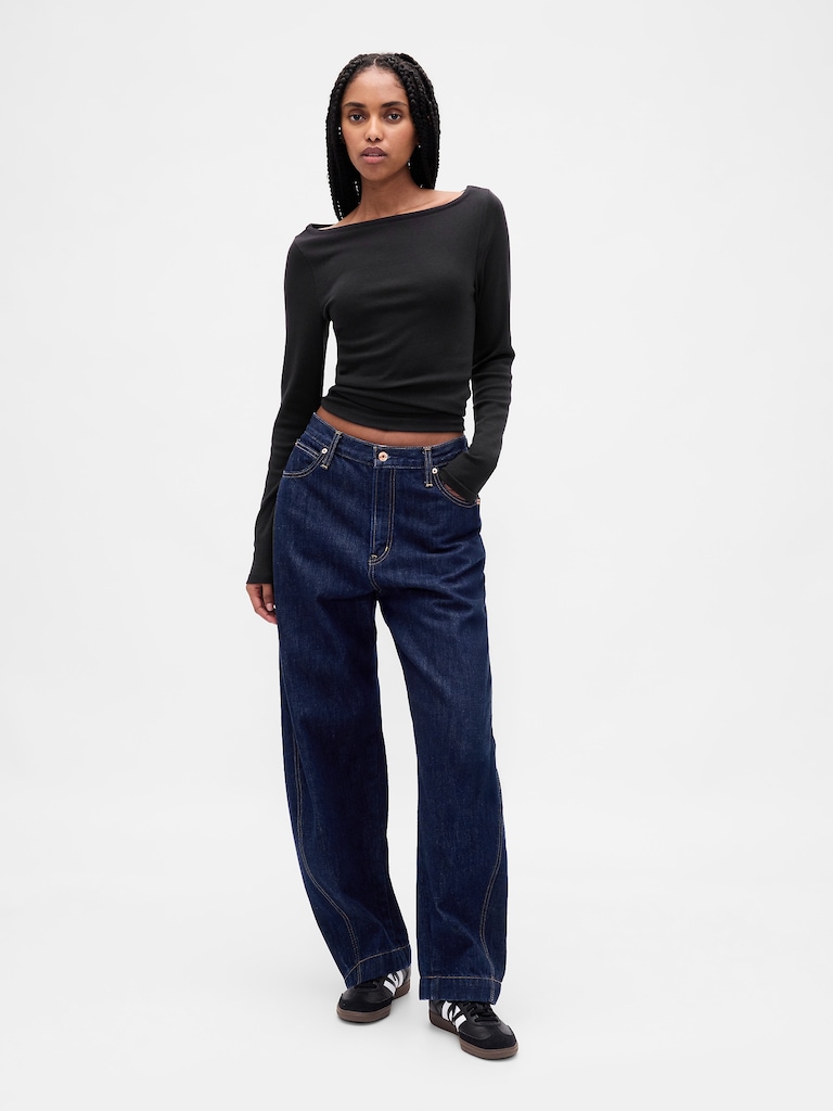 Modern Boatneck T-Shirt
