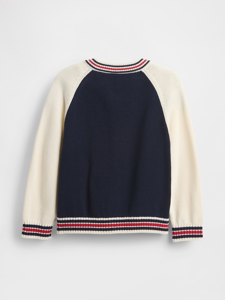Baby & Toddler Varsity Logo Sweater Jacket
