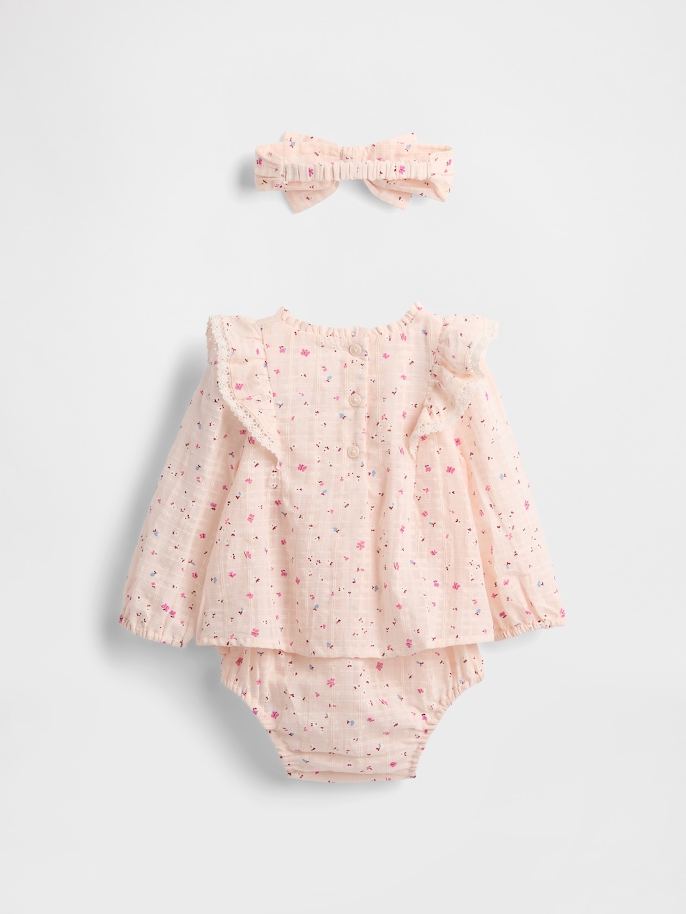 Baby Bodysuit Dress Set