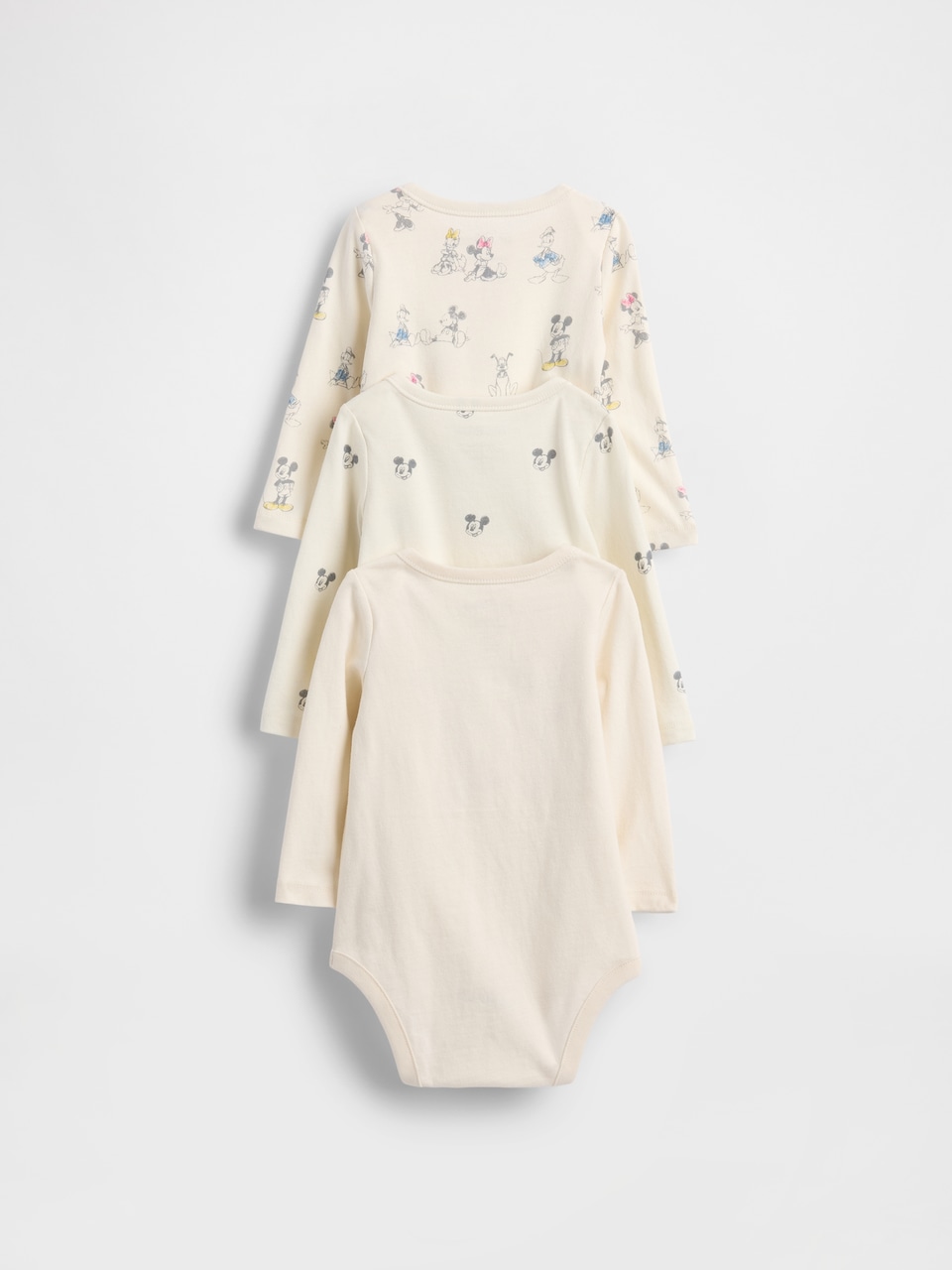 Gap × Disney Baby Organic Cotton Bodysuit (3-Pack)