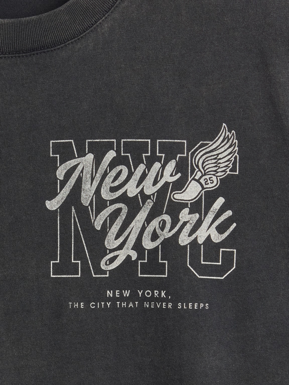 Relaxed NYC Graphic T-Shirt