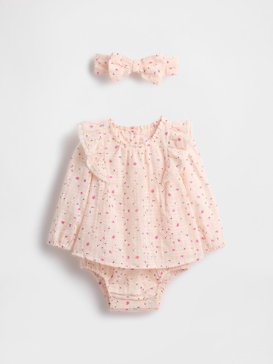 Baby Bodysuit Dress Set