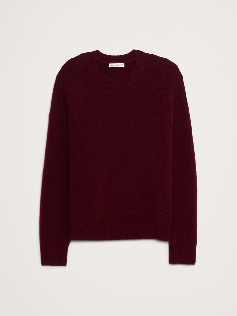 Italian Alpaca-Wool Blend Sweater