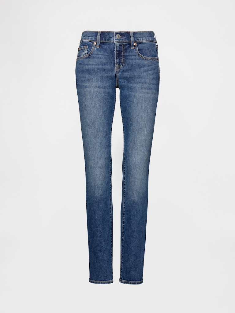 Low Rise True Skinny Jeans