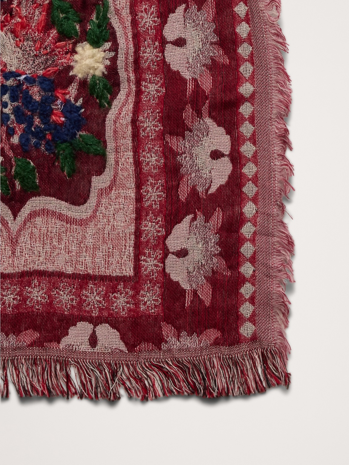 Long Embroidered Scarf by Vismaya