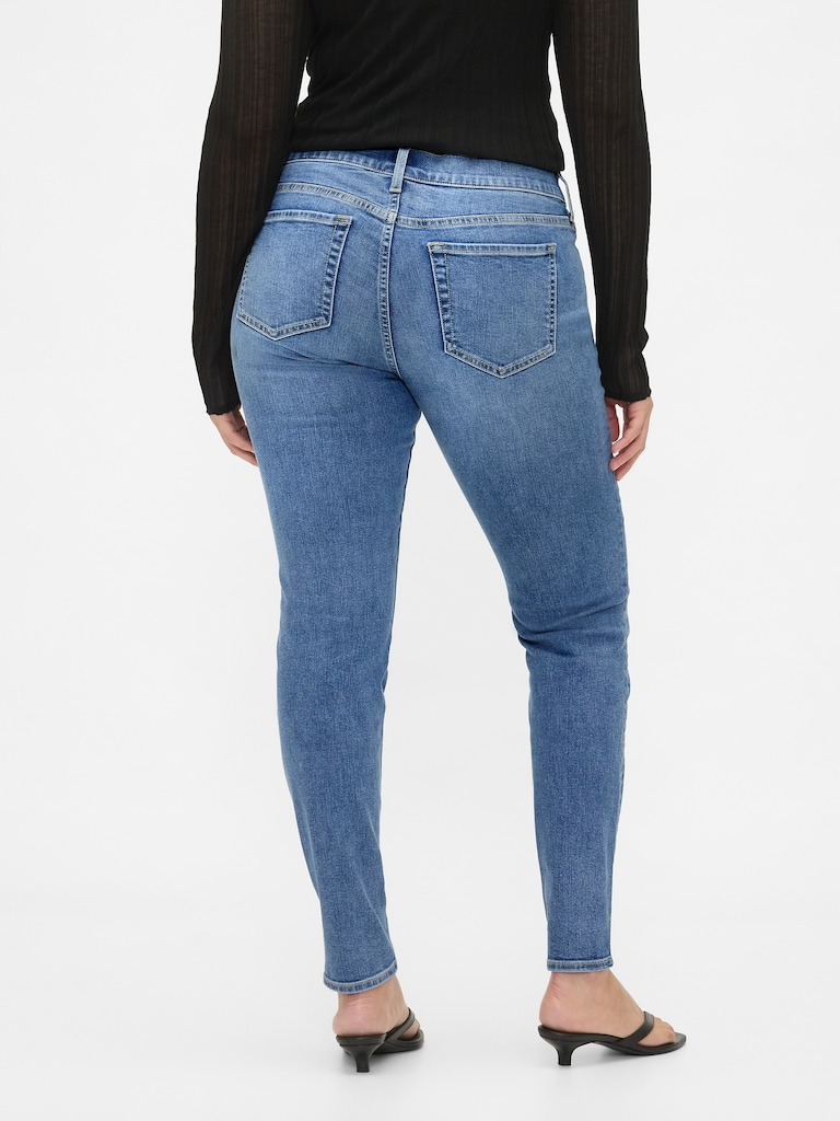 Low Rise True Skinny Jeans