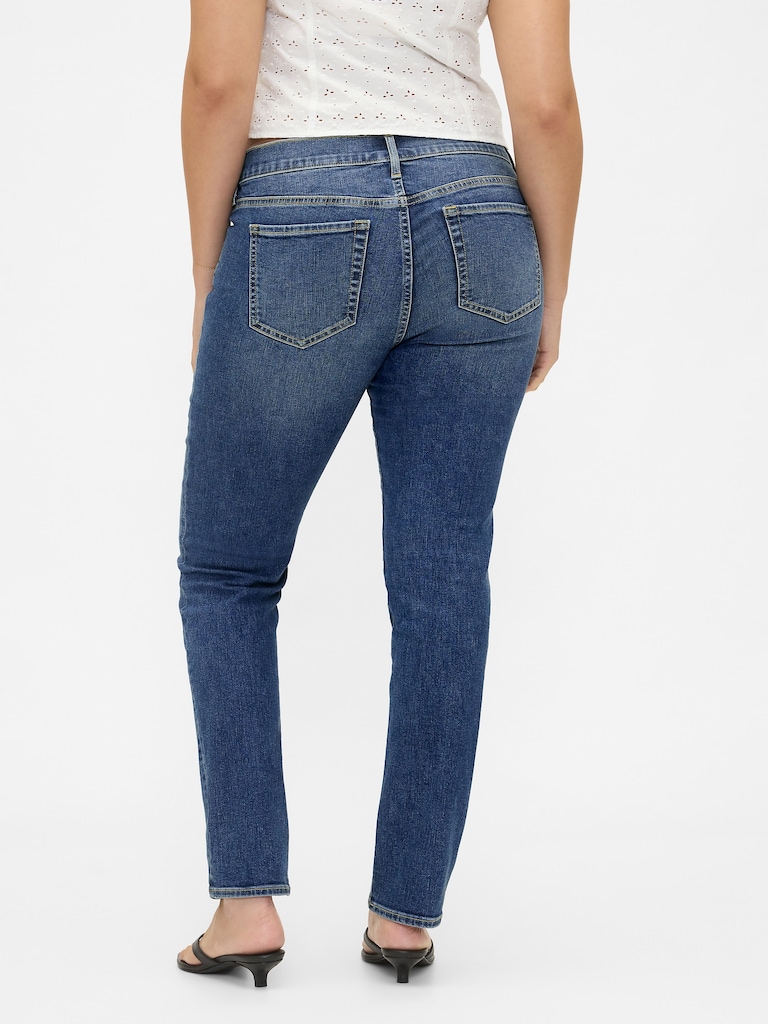 Low Rise True Skinny Jeans