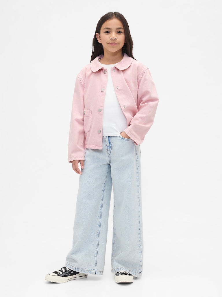 Kids Denim Barn Jacket