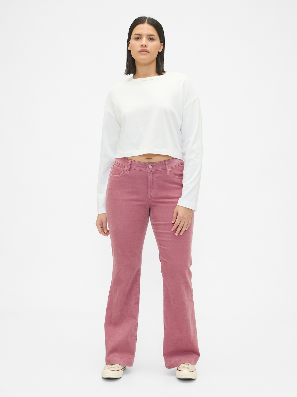 Low Rise Corduroy Long & Lean Jeans